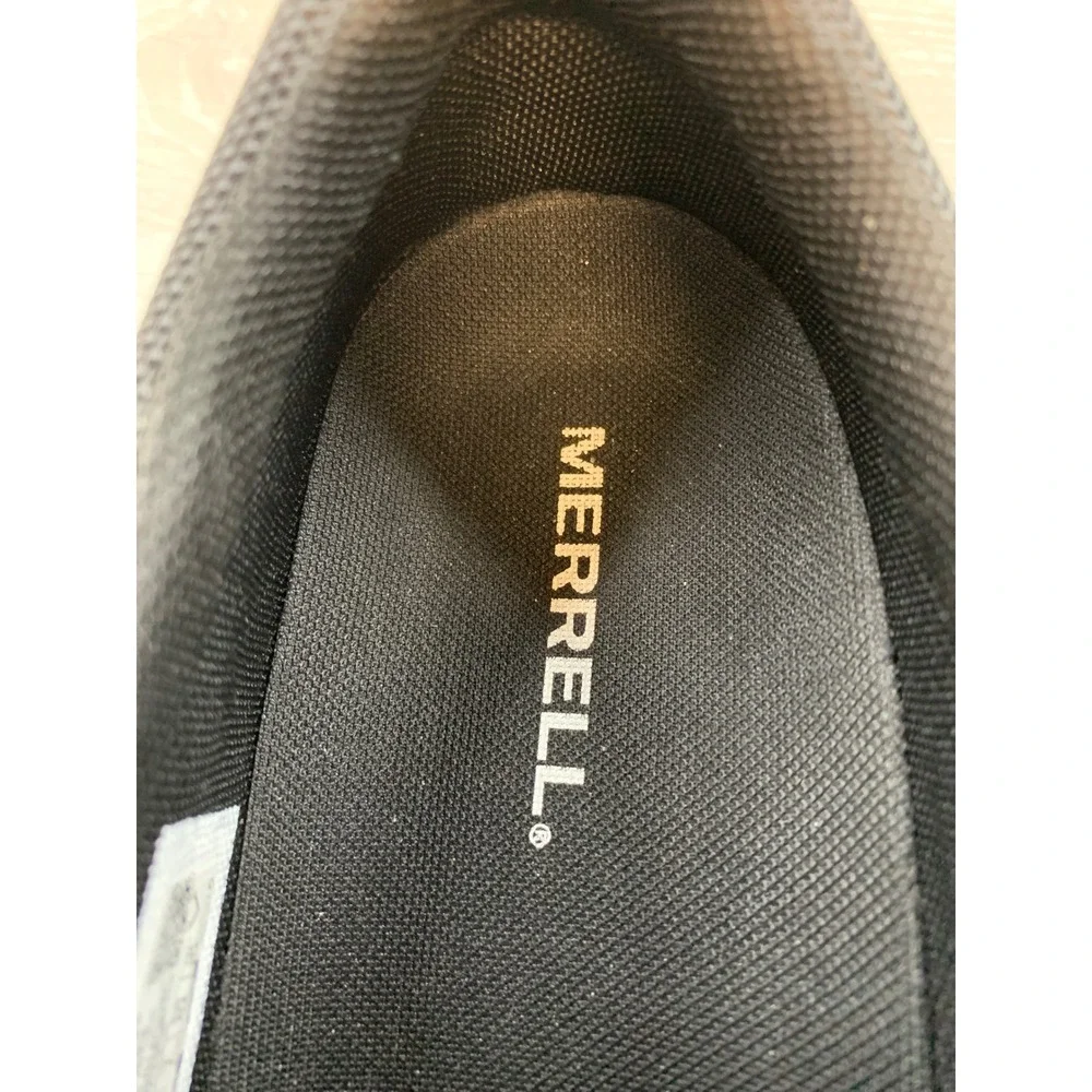 Merrell Jungle Moc Explorer Men's Sneakers 9.5 Black Mesh Slip On Trail Shoes